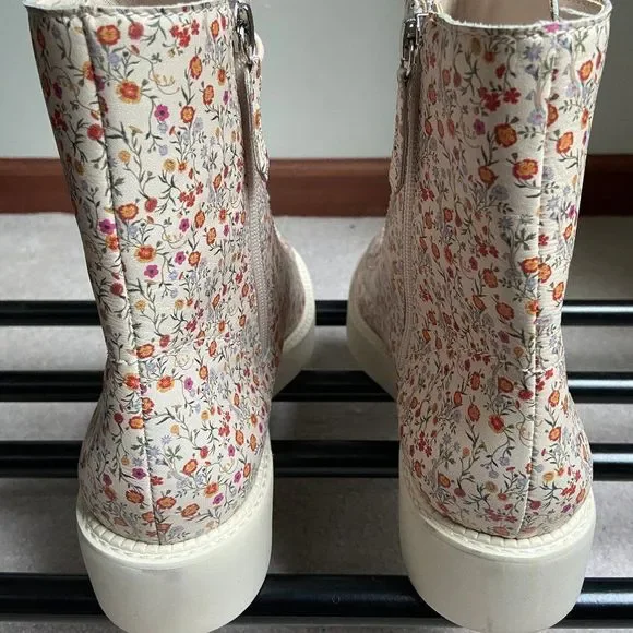 SCHUTZ Women McKenzie Leather Combat Boots NEW - Picture 5 of 7